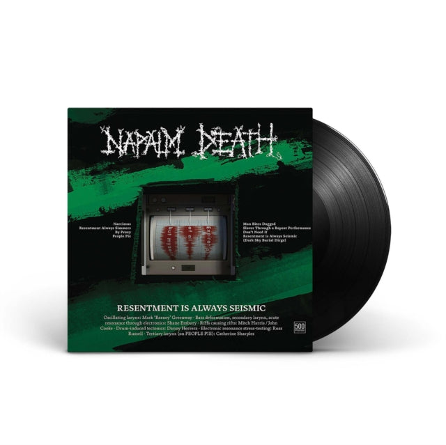 Napalm Death - Enemy Of The Music Business (Red LP Vinyl) & Resentment Is Always Seismic - A Final Throw Of Throes & Resentment Is Always Seismic - A Final Throw Of Throes (Transparent Red LP Vinyl)