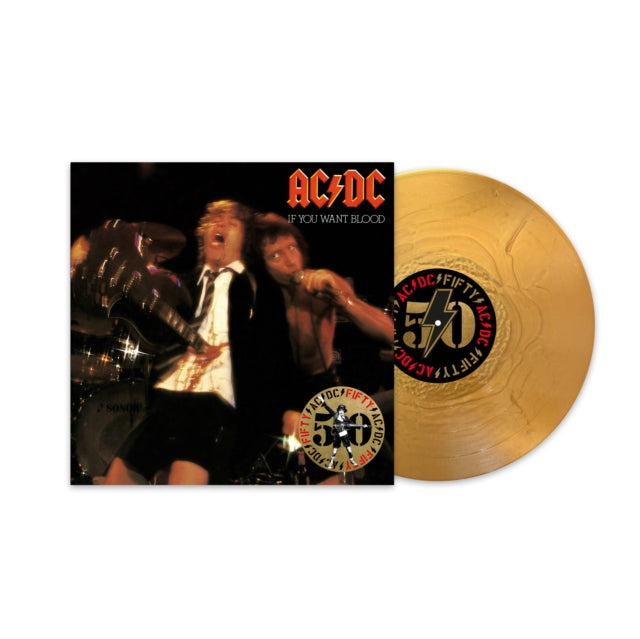 Ac/Dc - If You Want Blood You’Ve Got It (50Th Anniversary/Gold Color LP Vinyl)