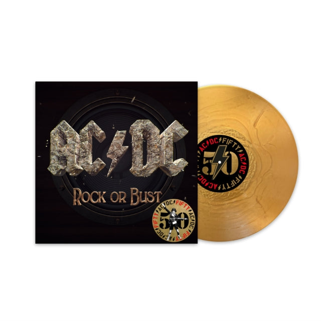 Ac/Dc - Razor’S Edge (180G) & Rock Or Bust (50Th Anniversary/Gold Color LP Vinyl)