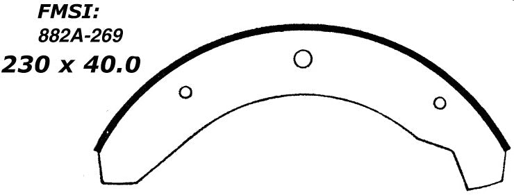 Porterfield Brake Shoes for 1972 VOLKSWAGEN BEETLE