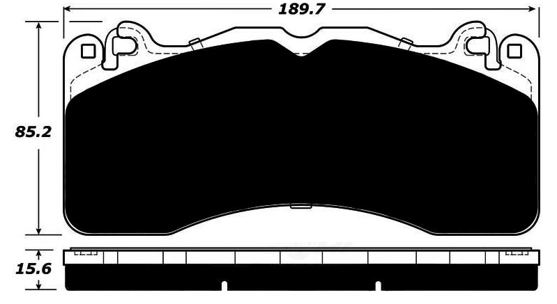 Porterfield Brake Pads for 2018 FORD Mustang GT Perf. Pkg
