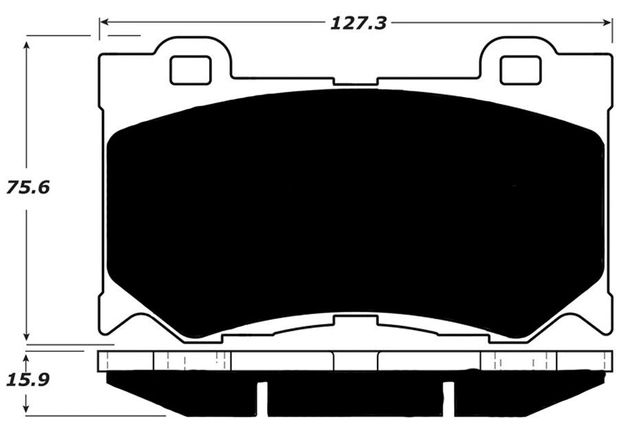 Porterfield Brake Pads for 2015 INFINITI Q70 w/ Sport Brakes