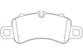 Porterfield Brake Pads for 2017 PORSCHE 911 Carrera w/ Iron Discs