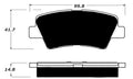 Porterfield Brake Pads for 2017 KIA SOUL