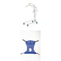 Lightweight Hydraulic Patient Lift, White, 450 lb. Weight Capacity, 9805P, Beige