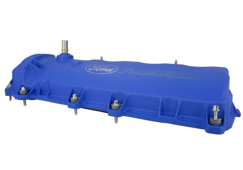 Ford 4.6L 3-Valve V/C Blue Powder Coated w/Logo FRDM6582-FR3VBL