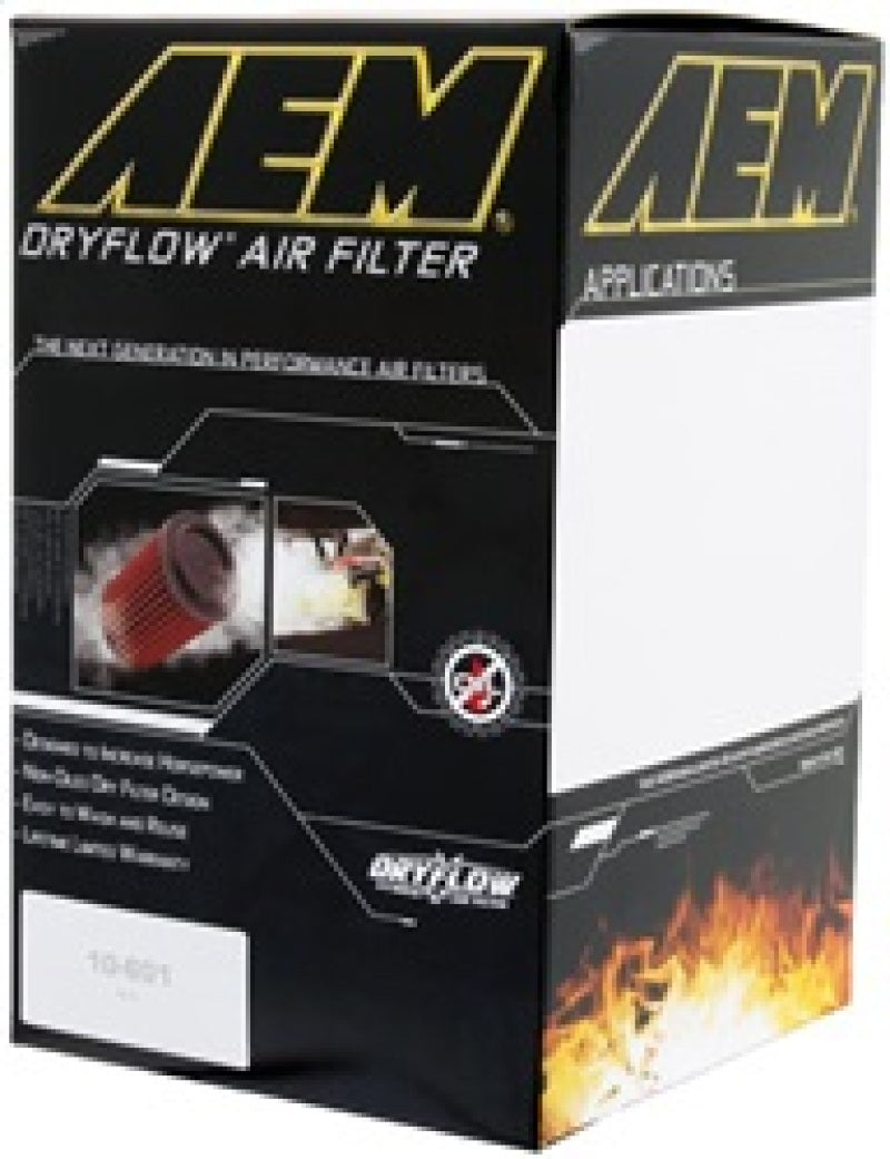 AEM Induction AEM 2-3/4in x 6-7/8in Oval DryFlow Air Filter 21-2128DK