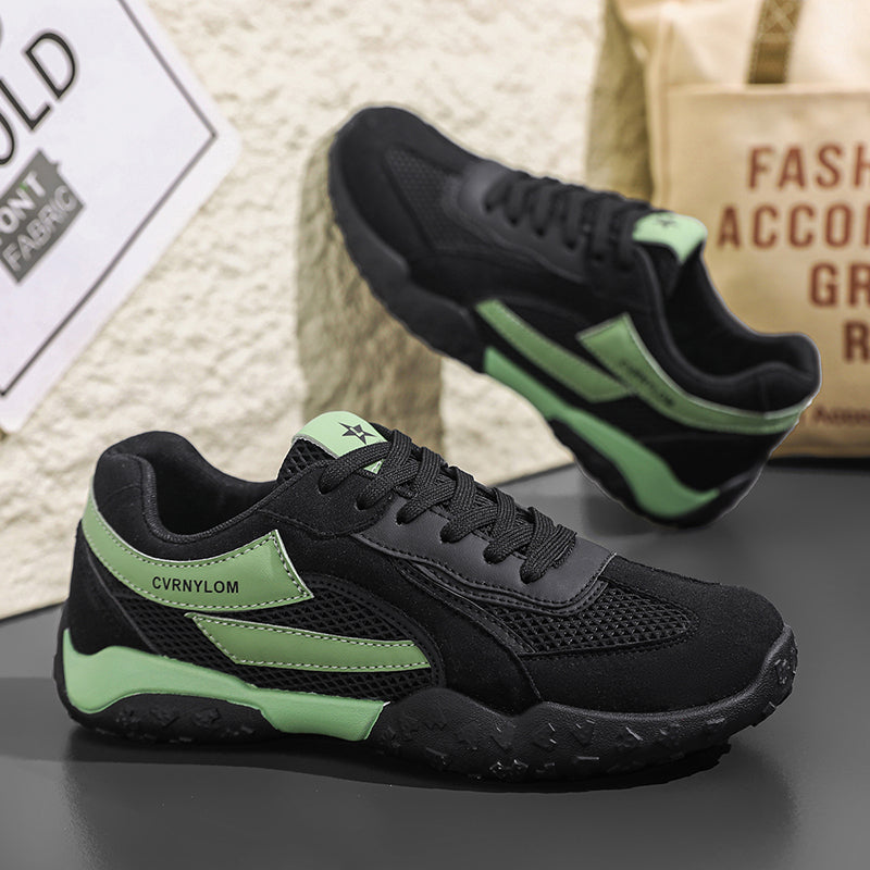 2026 New Summer Men's Shoes, Breathable Mesh Trendy Skate Shoes, Fashion Casual Comfortable Versatile Dad Sneakers