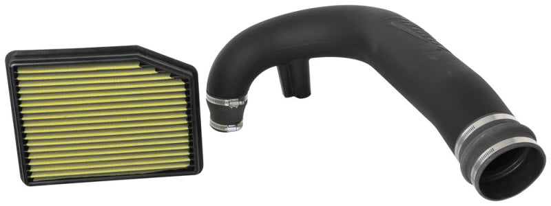 Airaid 19-20 Chevrolet Silverado 1500 L4-2.7L Jr Intake Kit - Oiled / Yellow Media 204-794
