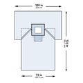 McKesson Sterile Chest Drape, 100 x 72 x 126 Inch 183-I80-05122G-S