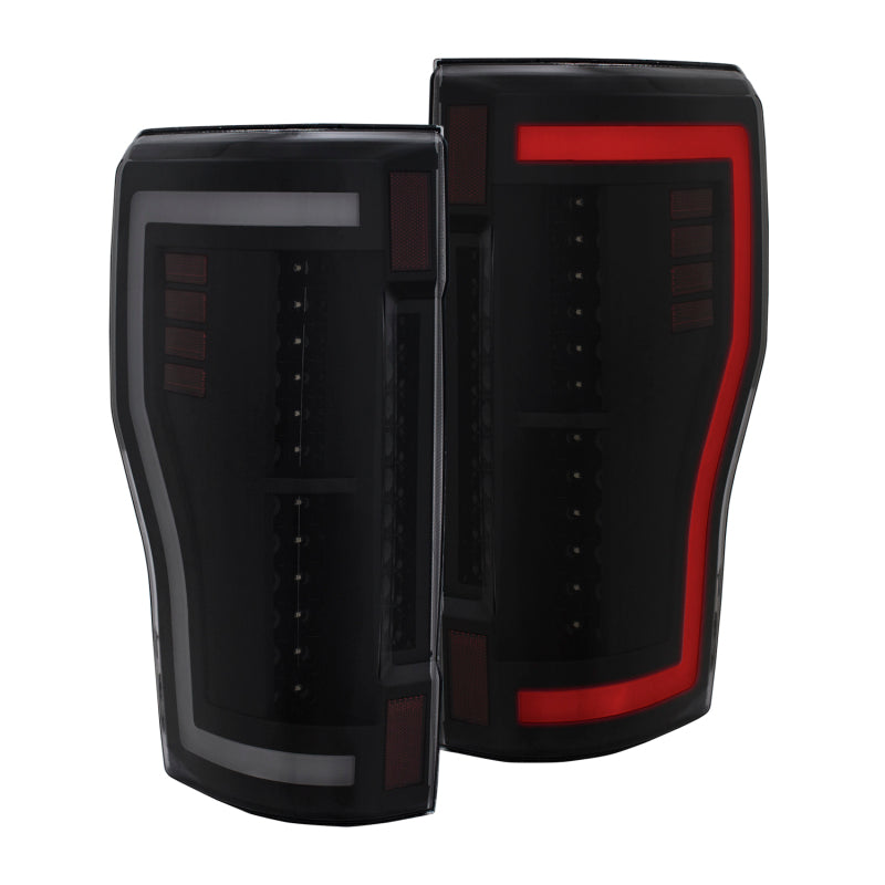 Anzo Ford F-250/350/450/550 Super Duty 17-18 L.E.D Tail Lights Smoke