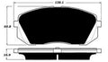 Porterfield Brake Pads for 2018 HYUNDAI ELANTRA GT 1.6L Sport w/305mm FD