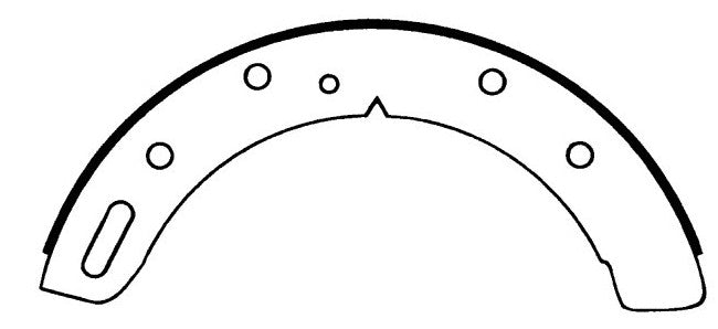 Porterfield Brake Shoes for 1973 TRIUMPH TR 6