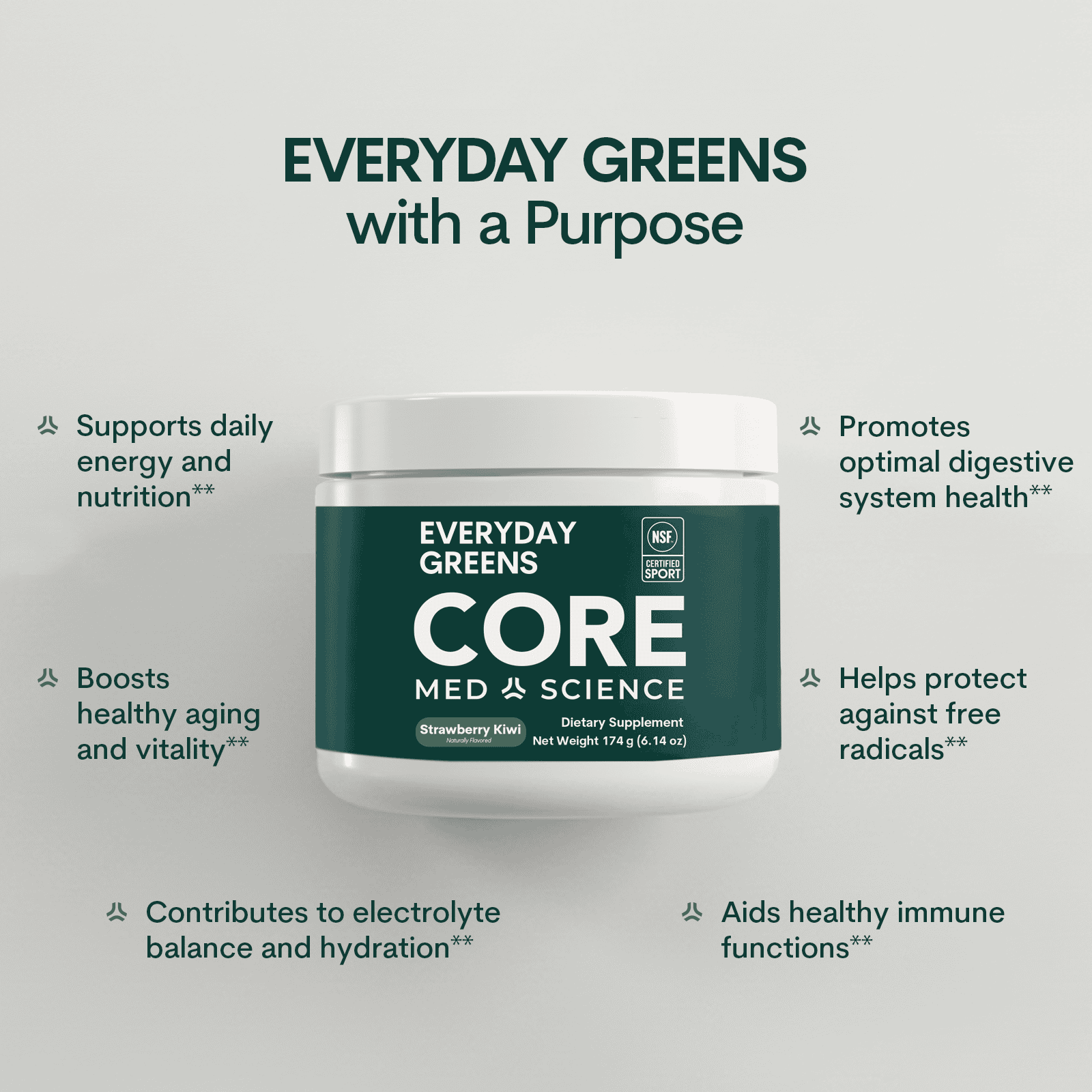 Everyday Greens (Strawberry Kiwi)