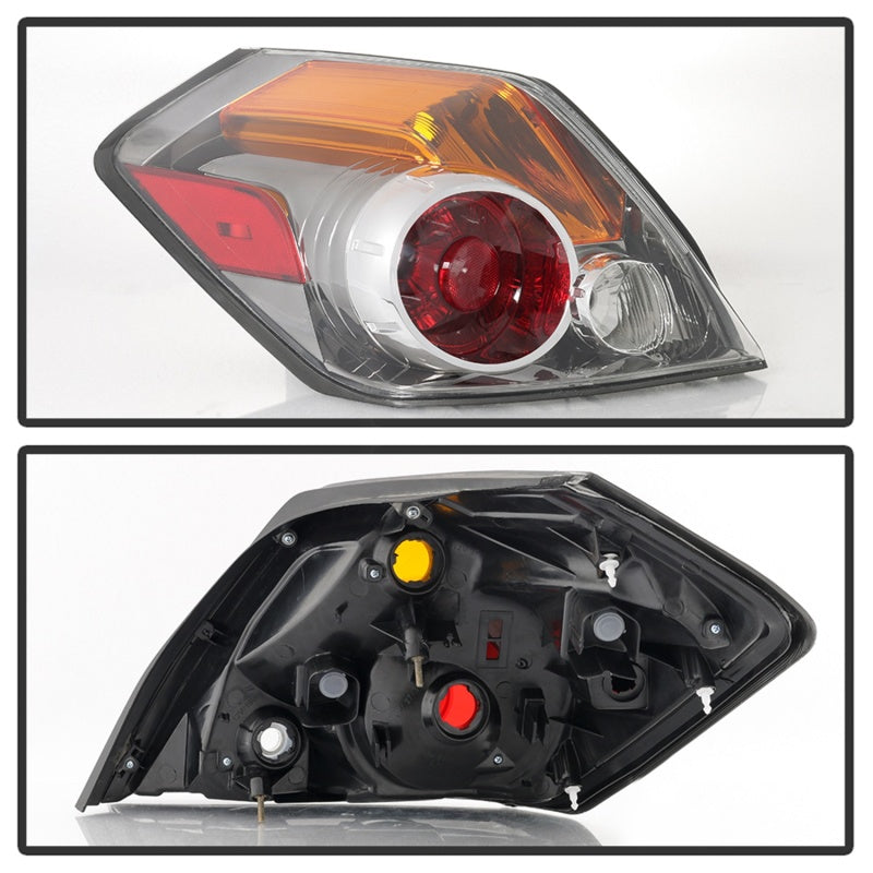 SPYDER Xtune Nissan Altima Sedan & Hybrid 07-12 Driver Side Tail Lights - OEM Left ALT-JH-NA07-4D-OE-L 9032059