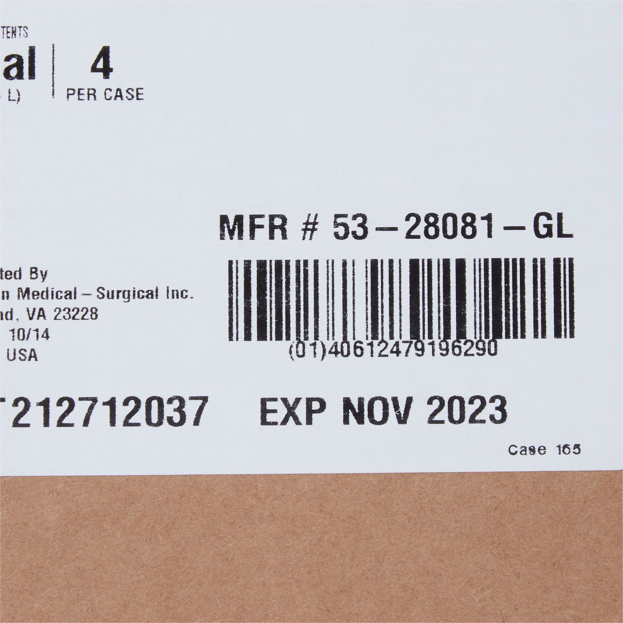 McKesson Antimicrobial Lotion Soap, Herbal Scent, 1-gallon jug 53-28081-GL