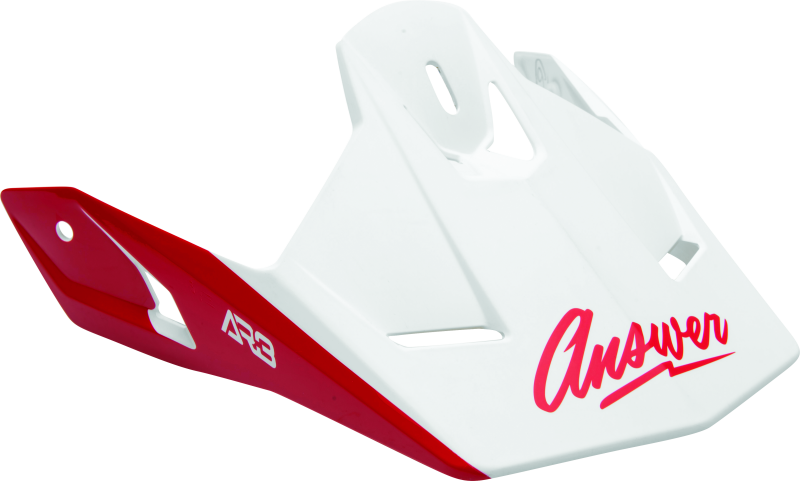 Answer Ar3 Pace Visor Whtredblu 446040