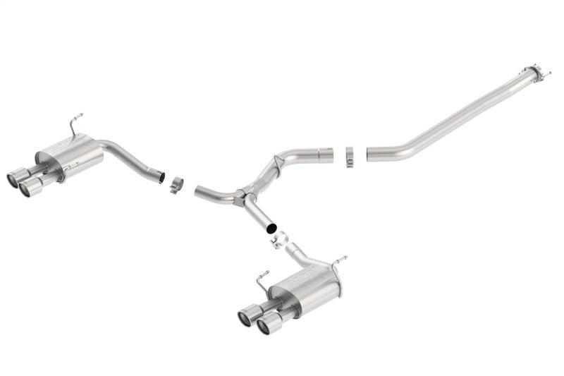 Borla 11-14 Subaru Impreza WRX/STI Sedan 4dr ATAK SS Catback Exhaust 140418