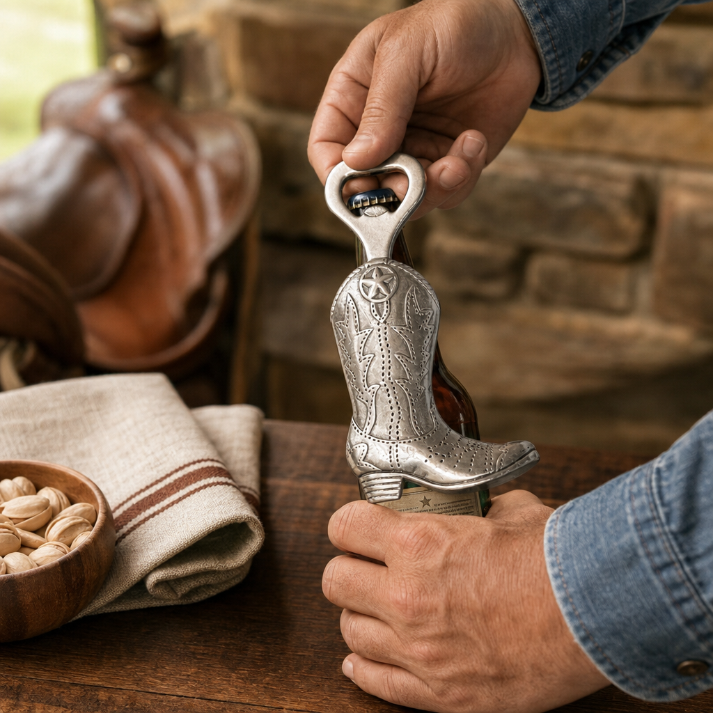 Cowboy Boot Bottle Opener