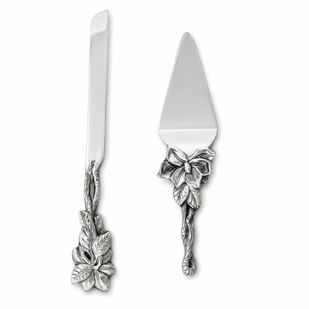 Magnolia Cake Knife and Pie Server
