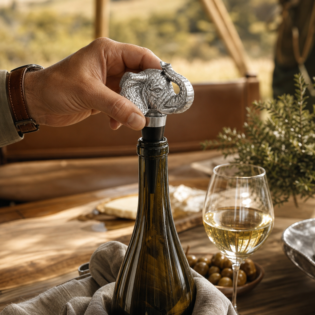 Elephant Bottle Stopper