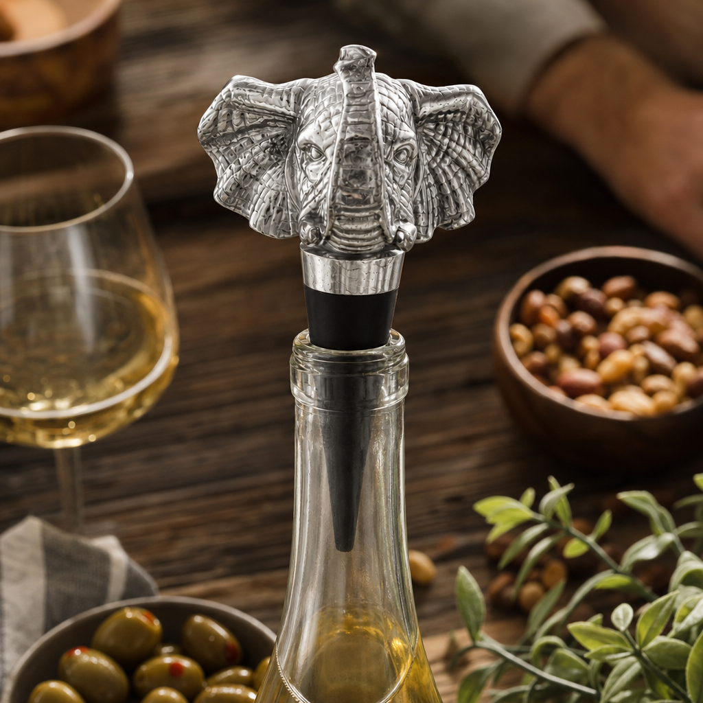 Elephant Bottle Stopper