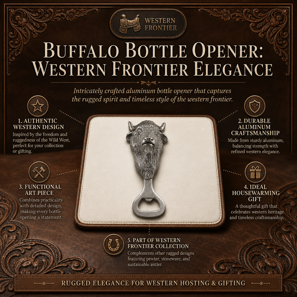 Buffalo Bottle Opener