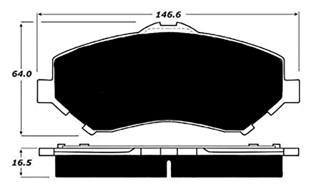 Porterfield Brake Pads for 2015 JEEP WRANGLER