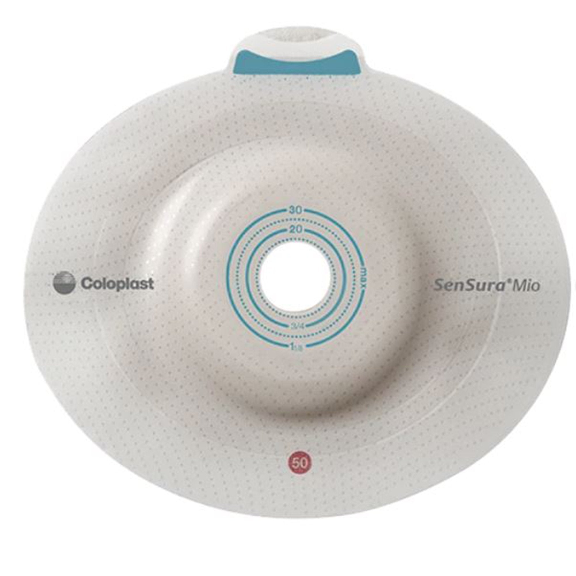 SenSura® Mio Click Ostomy Barrier, Trim to Fit 15 – 30 mm, Red Match 16911