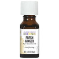 Aura Cacia Fresh Ginger Essential Oil, 0.5 Fl Oz, Pure & Energizing Aromatherapy