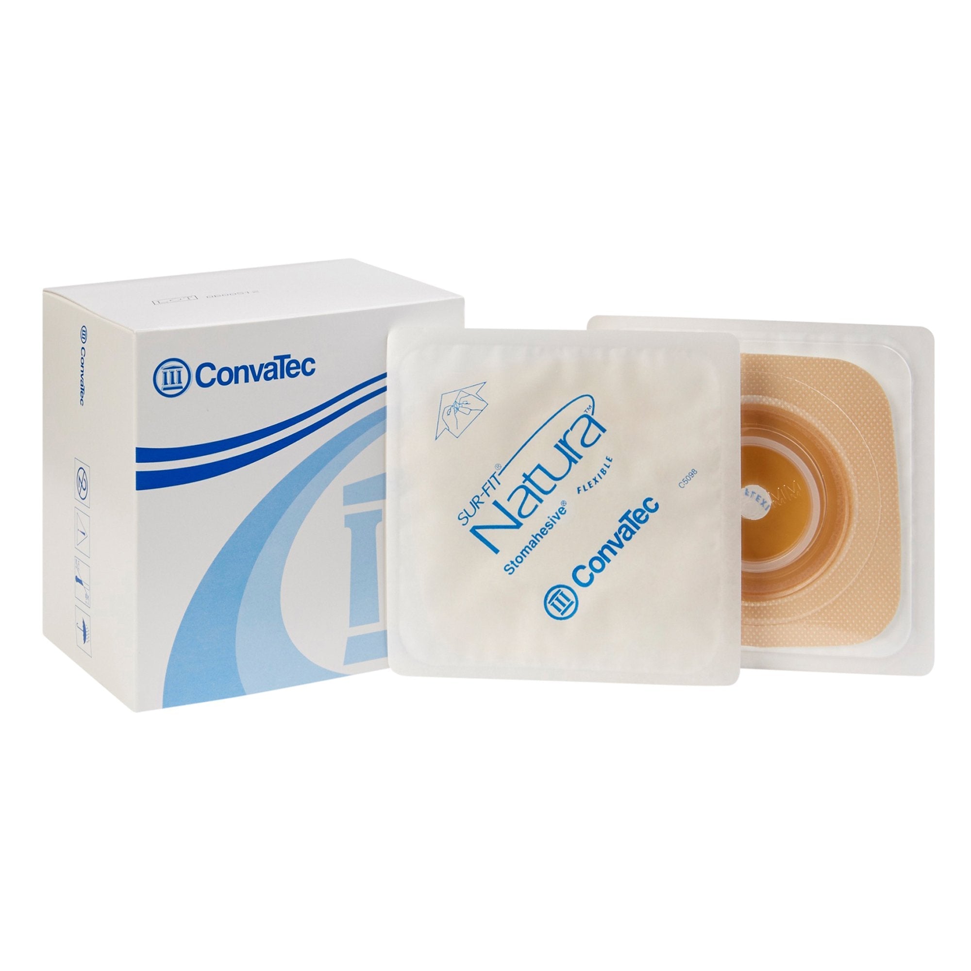 Sur-Fit Natura® Two-Piece Stomahesive® Skin Barrier, 38 mm flange 125263