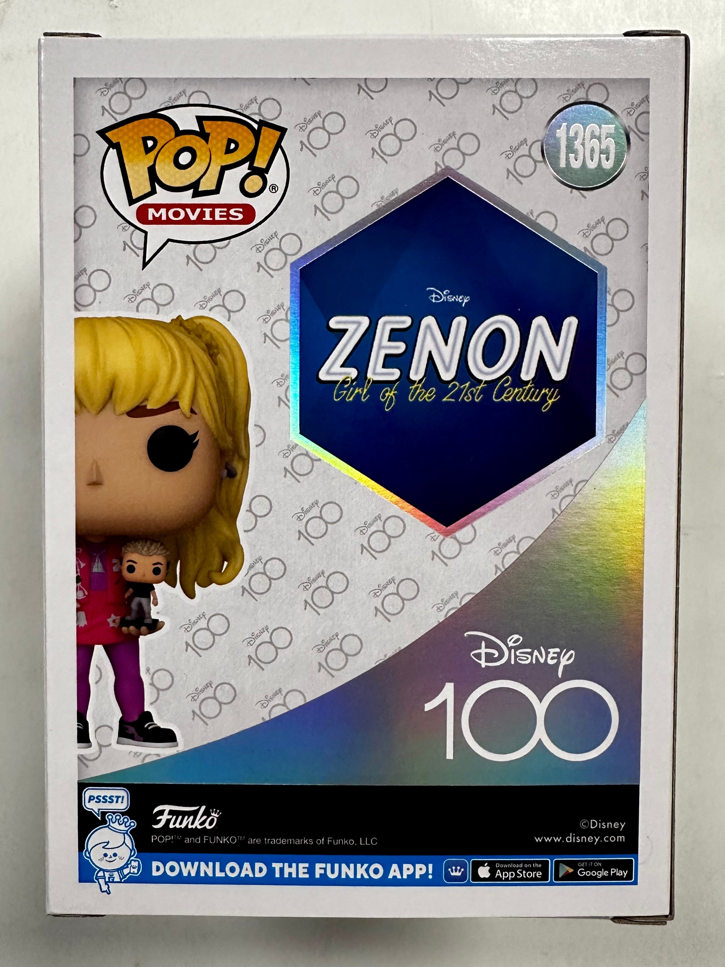 Funko Pop! Disney Zenon Kar With Proto Zoa Doll #1365 Girl Of The 21st Century 2023