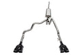 CORSA Performance Corsa 19-23 GMC Sierra 1500 Cat-Back Dual Rear Exit with Twin 4in Black Powder Coat Pro-Series Tips 21201BPC