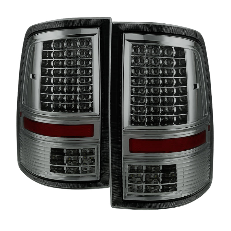 SPYDER Xtune Dodge Ram 1500 09-14 LED Tail Lights Incandescent Model Only Smoked ALT-JH-DR09-LED-G2-SM 9034862