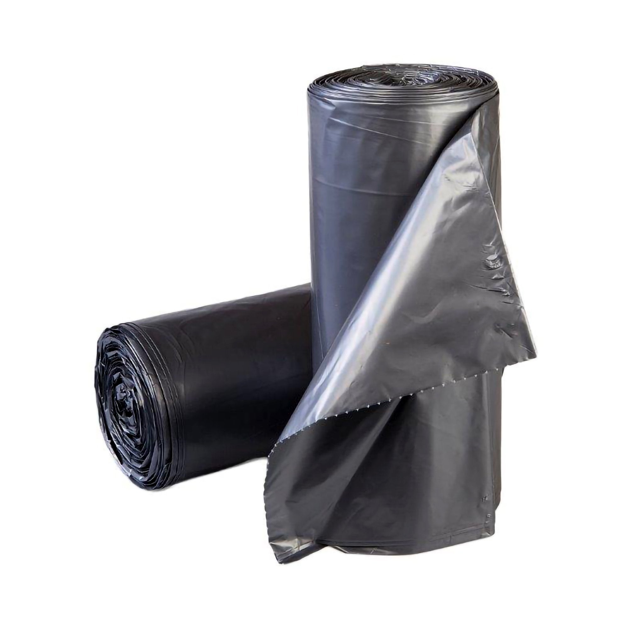 McKesson Extra Heavy Duty Plus Trash Bag, Gray, 45 gal. BR3858XHVG