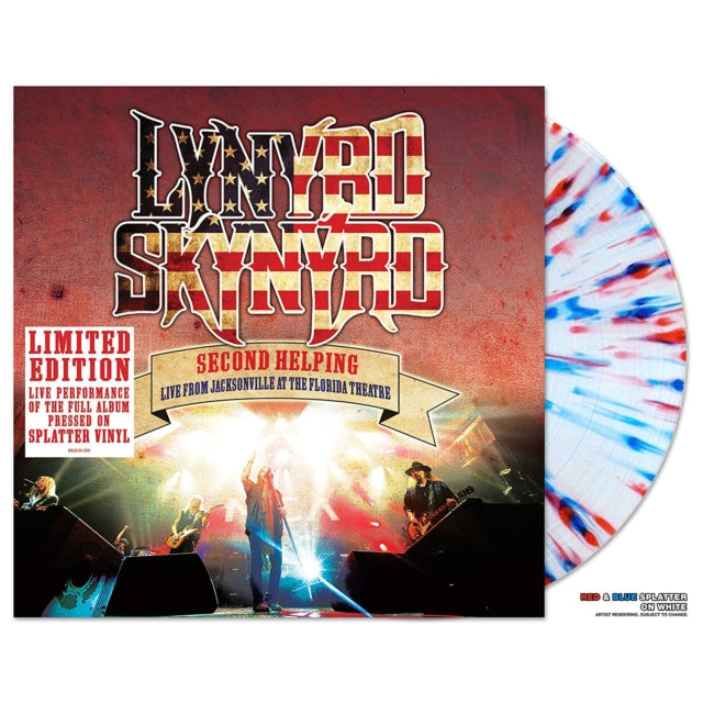 Lynyrd Skynyrd - Gimme Back My Bullets & Second Helping - Live From Jacksonville At The Florida Theatre (Blue Marbled LP Vinyl)