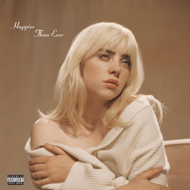 Billie Eilish - Happier Than Ever (X) (2LP) & Billie Eilish - Dont Smile At Me (Black LP Vinyl) & When We All Fall Asleep, Where Do We Go? (Pale Yellow LP Vinyl)