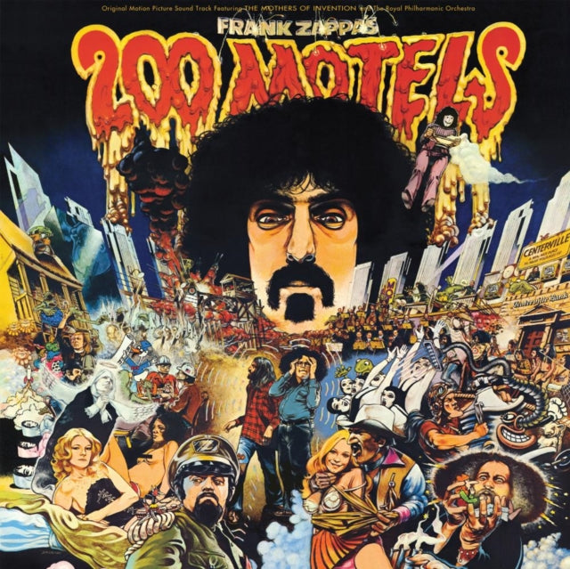Frank Zappa - Zappa Ost (5LP/180G) & 200 Motels Ost (50Th Anniversary) (2LP) & Zappa Ost (2LP/Crystal Clear Vinyl/180G)