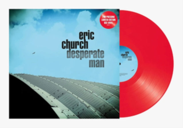 Eric Church - Desperate Man (Red LP Vinyl) & Sinners Like Me (Blue LP Vinyl)