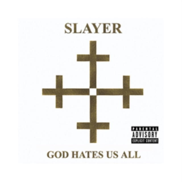 Slayer - God Hates Us All & Repentless (Trans Orange Yellow Black Splatter LP Vinyl)