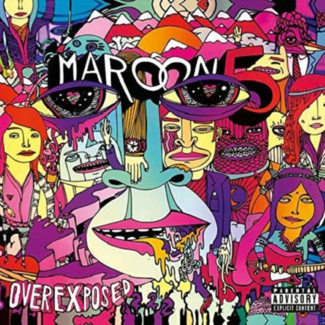 Maroon 5 - Overexposed & V - LP Vinyl Bundle