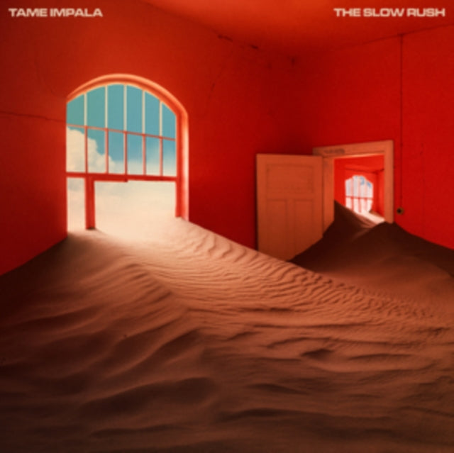 Tame Impala - Slow Rush (Deluxe/2-Transparent Red LP Vinyl/3-Black LP Vinyl) & Slow Rush (2LP)