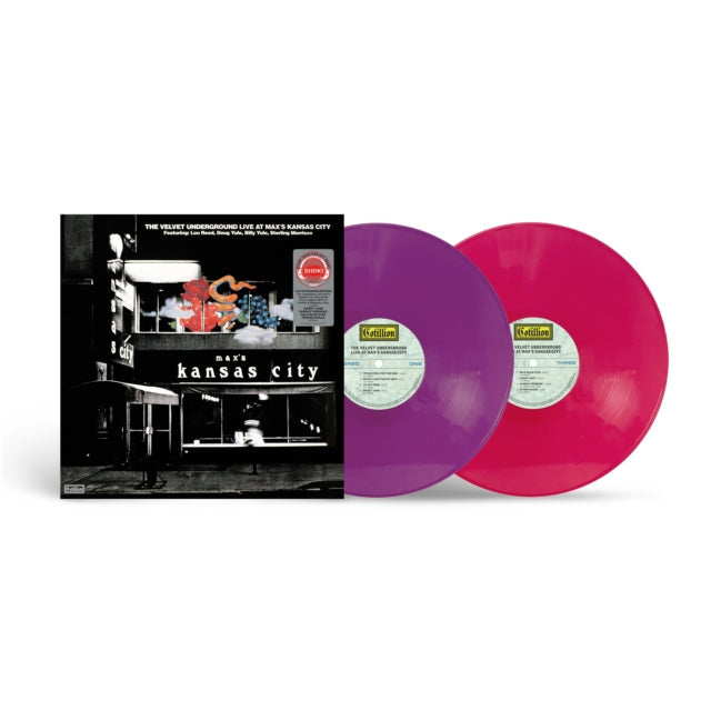 Velvet Underground - Velvet Underground: A Documentary Film By Todd Haynes (2LP) & Live At Max's Kansas City: Expanded Version (Remastered) (Orchid & Magenta LP Vinyl) (Syeor) & Velvet Underground & Nico
