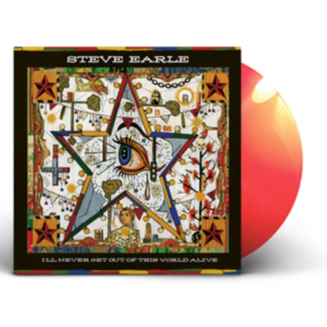 Steve Earle - Townes: The Basics (Gold LP Vinyl) & Washington Square Serenade (Metallic Gold LP Vinyl) & I'll Never Get Out Of This World Alive (Orange LP Vinyl)