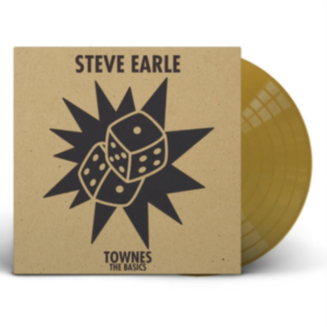 Steve Earle - Townes: The Basics (Gold LP Vinyl) & Washington Square Serenade (Metallic Gold LP Vinyl) & I'll Never Get Out Of This World Alive (Orange LP Vinyl)