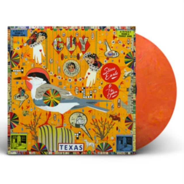 Steve & The Dukes Earle - Terraplane (Transparent Gold LP Vinyl) & Guy (2LP/Orange & Red Swirl Vinyl) & Ghosts Of West Virginia (Blue & Black Swirl Color LP Vinyl)