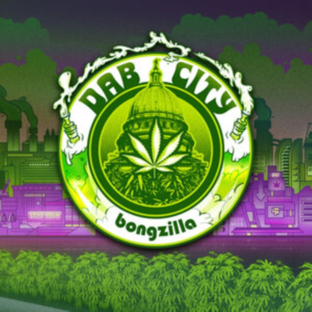 Bongzilla - Weedsconsin (Half-Half Neon Yellow/Neon Green LP Vinyl) & Dab City (Deep Purple Transparent LP Vinyl) & Dab City