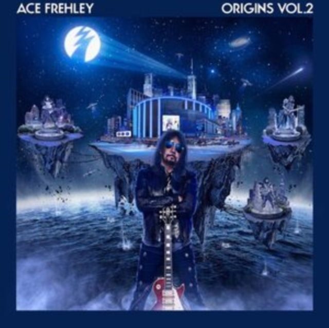 Ace Frehley - Greatest Hits Live & 10,000 Volts (Edge Only Splatter/Metal Gym Locker/Red Splatter LP Vinyl) & 10,000 Volts (Orange Tabby LP Vinyl) & Origins Vol.2 (Blue & White LP Vinyl) & Origins: Vol. 2 (Picture Disc) & Frehley's Comet (Red & Blue