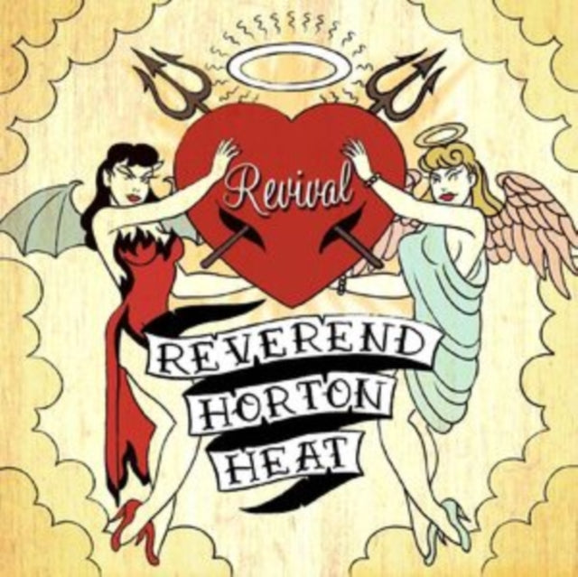 Reverend Horton Heat - Revival (Green LP Vinyl) & Laughin' & Cryin' With The Reverend Horton Heat (Transparent Red LP Vinyl) & Spend A Night In The Box (Gold LP Vinyl)