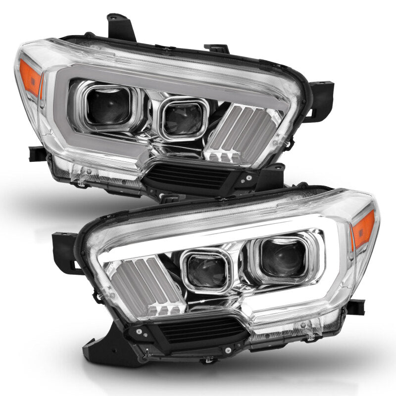 Anzo  2016-2017 Toyota Tacoma Projector Headlights w/ Plank Style